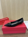 New Valentino heel shoe Fabric imported patent leather with high score 3cm/6.5cm