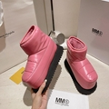 MIUMIU Women's Rain Boots Waterproof Boots CLASSIC CLEAR MINI boots snow bo