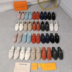 Winter suede leather men's casual shoes men casual shoes leather shoes slipper