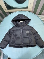 Miu* Children's long sleeve down padded jacket kid shoes kid cloth 