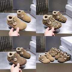 BIRKENSTOCK kid shoes Fleece children's shoes 26-37 sport shoes 