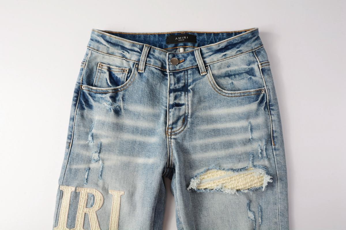 wholesale 1:1 Top quality Amiri newest youngest jeans clothes 5