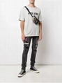 Wholesale authentic KUSBI jeans 1:1 quality men long jeans pants trousers