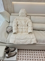 New down jacket Monc* The latest slimming waist 90% white goose down black