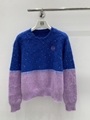 Early spring new knitted crew-neck pullover advanced stylish sweater 7
