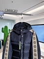 Gucc*i Classic 3M reflective dark print down jacket for men and women