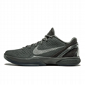 White and purple S2 Basketball Shoes 429659-100 Zoom Kobe 6 'Concord' SPORT SHOE