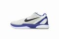 White and purple S2 Basketball Shoes 429659-100 Zoom Kobe 6 'Concord' SPORT SHOE