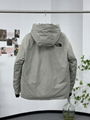 Grey green THE NORTH FACE multi-pocket cargo down jacket 4