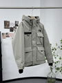 Grey green THE NORTH FACE multi-pocket cargo down jacket 6