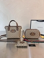 Gucc-i 3 piece basket + Tiger Camera bag + Wallet High quality,