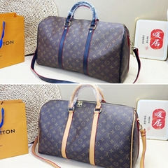L&V2 color, presbyopia travel bag of high quality, leather 45x28cm