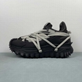 Moncle-r Trailgrip Megalace Low top thick sole outdoor hiking shoes Size: 36-46