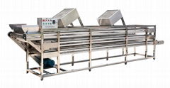 Low energy consumption customized food air cooling line equipment
