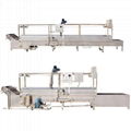 Semi automatic professional continuous food boiling cooking line equipment