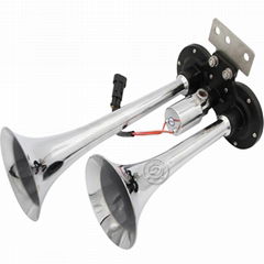 Classic 120dB Two Pipe Double Barrelled Electric Air Horn