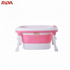 New Design Foldable Baby Bath Tub For 0-10 Years Old Baby Or Child Bathing