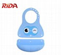 Separable & Washable Waterproof Silicone Baby Bibs 