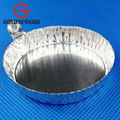 80ml Lab Supply with Tab Round Aluminum Weighing Boats Evaporating Dishes