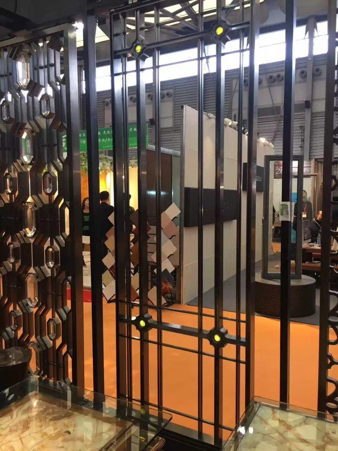 简约家居不锈钢屏风隔断 2