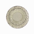 Hammered Round shape melamine dinnerware set