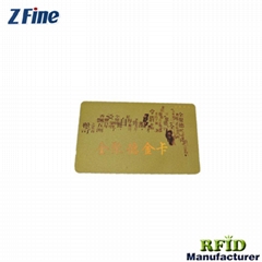 Professional Supplier  Gold Card  for Business Card