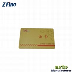 Shenzhen factory  gold card for VIP 