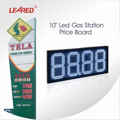 China factory 10 inch brightness adjustable digital gas station led price board