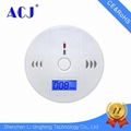 High sensitivity Sensor Carbon Monoxide Detector with LCD Display