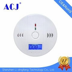 High sensitivity Sensor Carbon Monoxide Detector with LCD Display