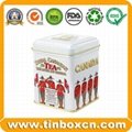 Tea Tin Box Metal Tin Can