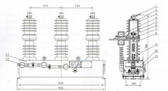 HVD32 ZW32  真空断路器