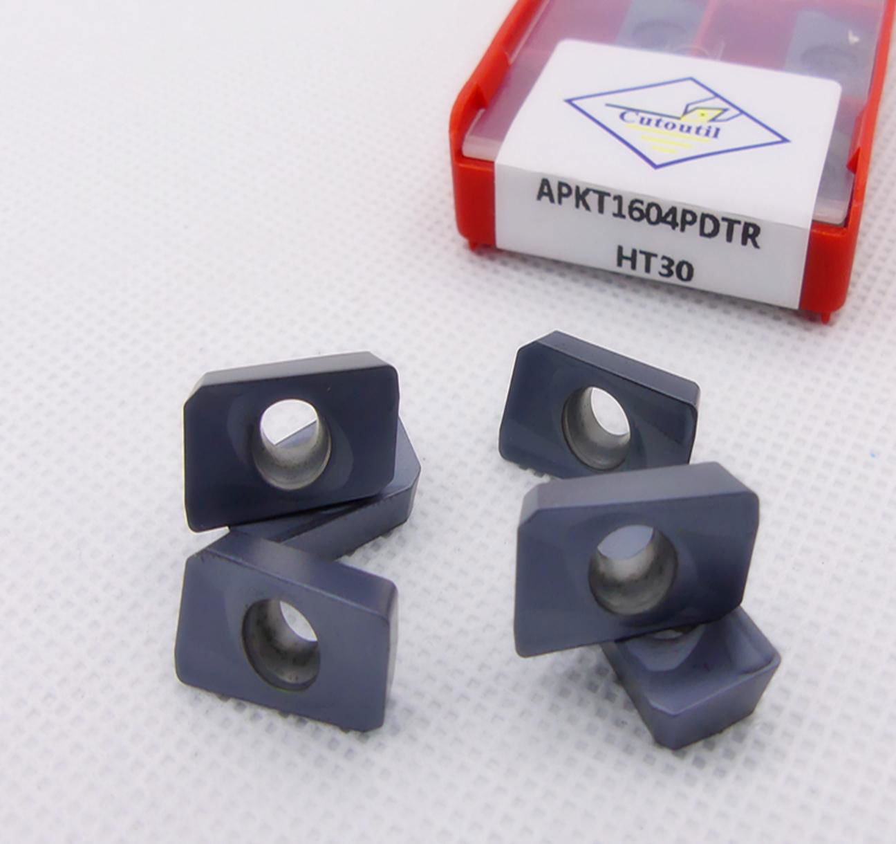 Cutoutil Apkt11t308 for Alumi Machining Part Alternavtive of Zcc Carbide Insert 3