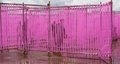 Pink Barrier Fence Gives You a Special Feeling 3