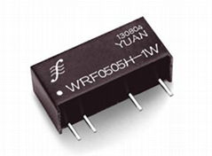 0.1-2W fixed input regulated single output volatage dc converter circuit