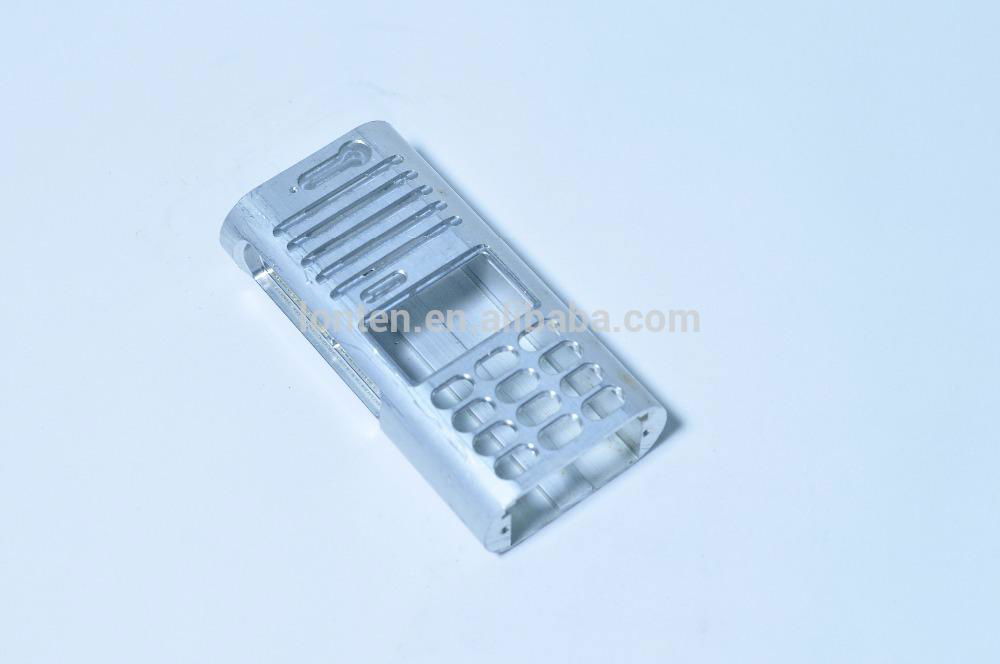 cnc machining parts Heat sink case Control box Aluminium vertical center