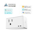  2 Pack Smart White Control Mini Wifi Socket Outlet Plug with alexa control 2 Pa 3
