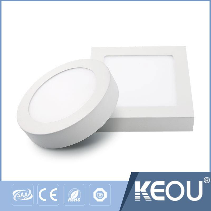 6w 12w 18w 24w surface mounted LED Panel Light keou indoor