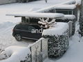 high snow load car shelter carport  4