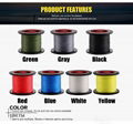 fishing line nylon fishing line PE braid line carbon fishing line