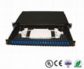 24 port rack mounted optical fiber patch panel 1