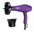 JINRI Professional Ionic Far Infrared Lightweight Hair Dryer with Diffuser