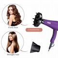 JINRI Professional Ionic Far Infrared Lightweight Hair Dryer with Diffuser 3