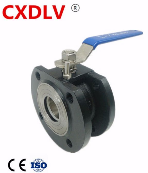 WCB Carbon Steel Wafer Ball Valve 4