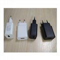 White 5V 2A USB charger smart phone USB charger Travel USB charger 2