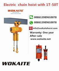 WOKAITE High qulity 2 ton electric chain