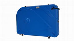 HDPE colorful bike box case bag for