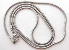 Stainless Steel Snake Chain Necklace