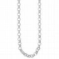 Stainless Steel Rolo Chain Necklace