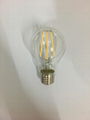 LED filament bulb A60 8W vintage Edison bulb